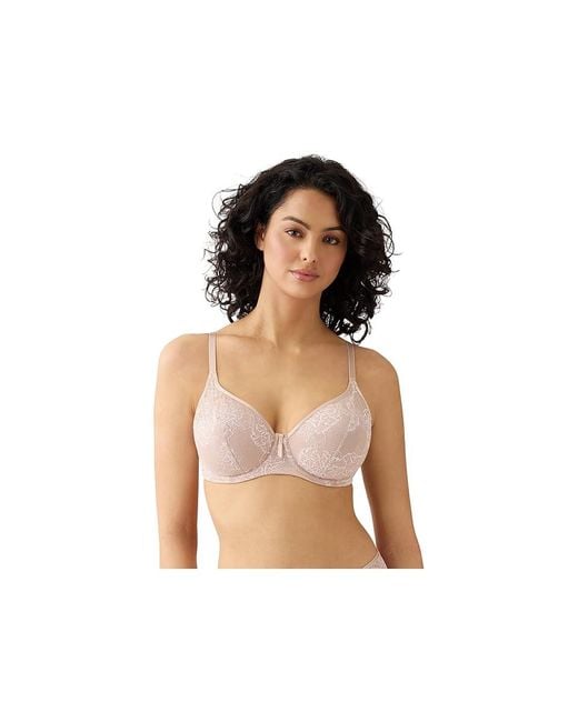 Wacoal Black Full Bloom Full Coverage Underwire Bra 855409 Bra, Elastane/Polyamide