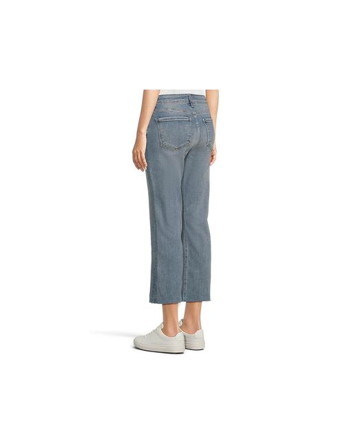 Kut From The Kloth Black Petite Kelsey High Rise Fab Ab Ankle Flare-Nset Leg Jeans, Cotton/Denim/Polyester