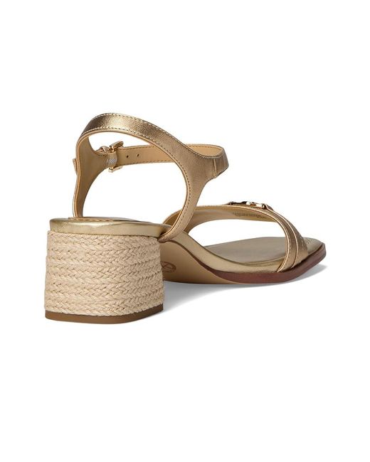 MICHAEL Michael Kors Metallic Dy Mid Sandal Heeled