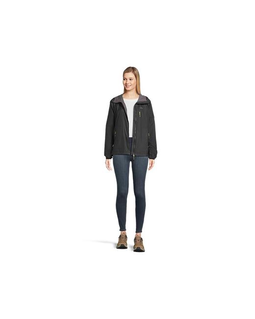 L.L. Bean Black Bean's Performance Fleece-Lined Windbreaker Jacket, Fleece/Nylon