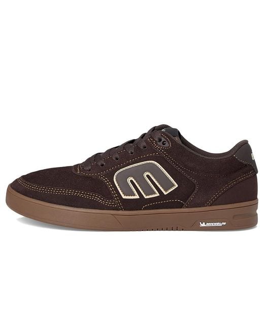 Etnies Brown Serin Shoes/Gum 8.5 D for men