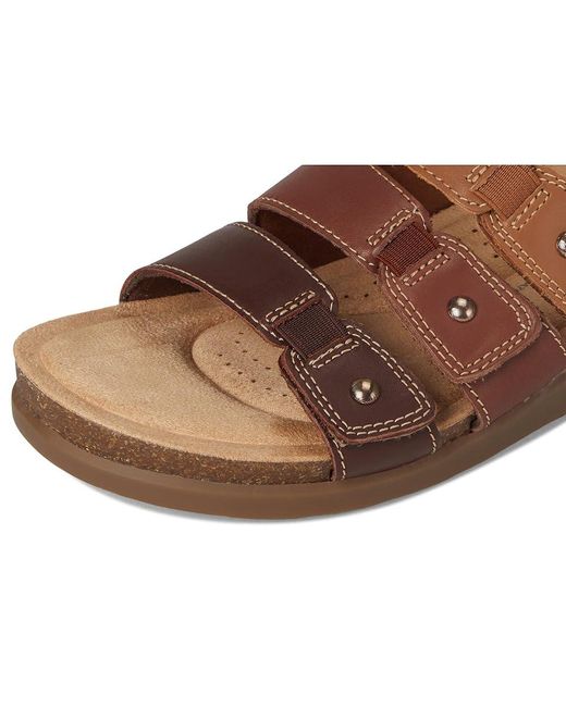 Clarks Brown Calenne Lily Sandals 5.5 B