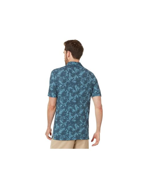 Travis Mathew Blue Featherweight Please (Dark) Short Sleeve Knit for men