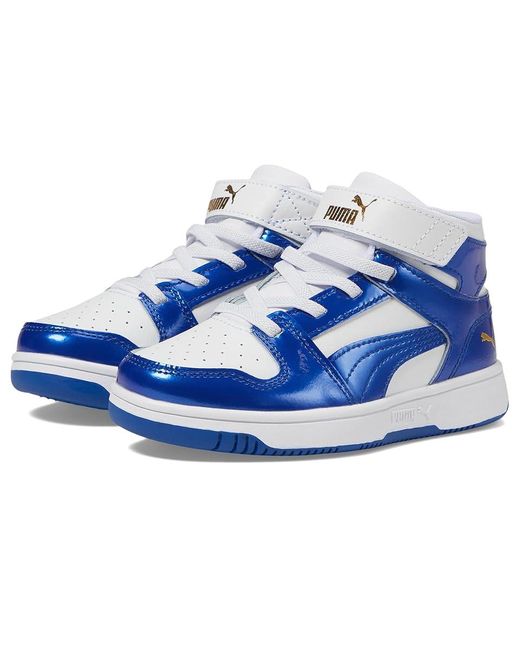 PUMA Blue Rebound Layup (Big Kid) Boots -Surf The Web- Team