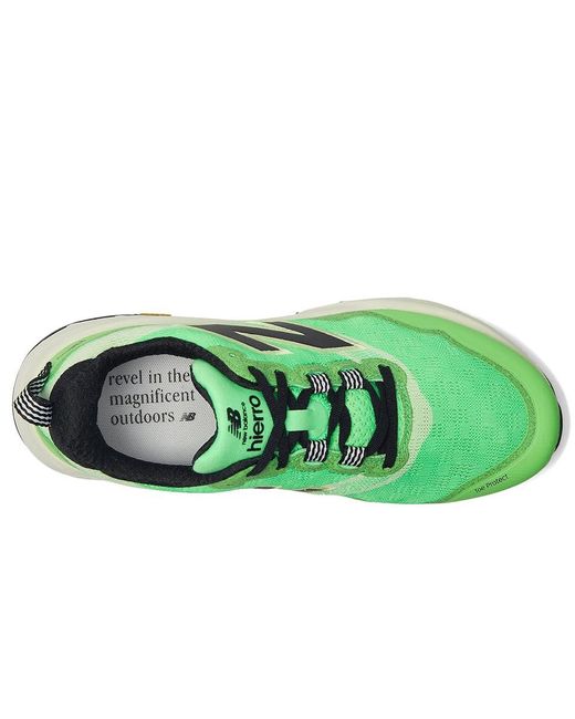 New Balance Gray Fresh Foam X Hierro V9 Running Shoes Electric Jade/ 11.5 Ee for men