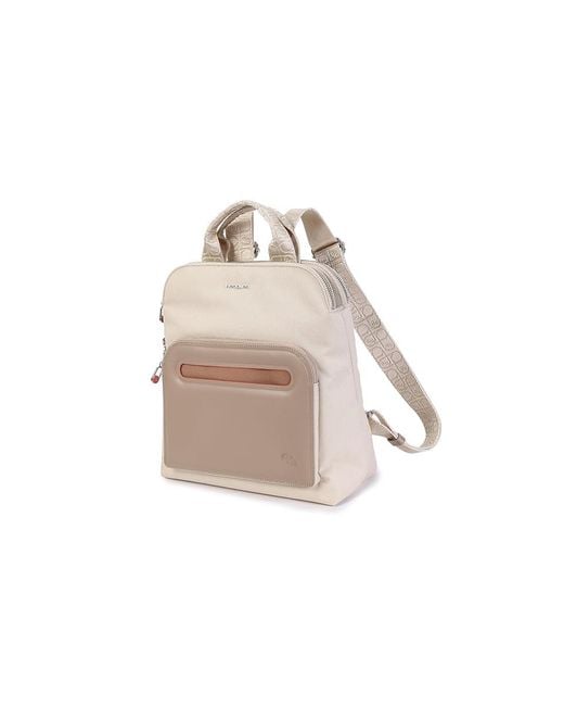 Hedgren White Latte Backpack (Birch) Bags