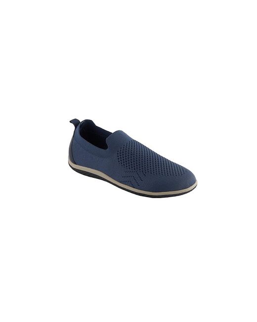 David Tate Blue Gossip ( Stretch) Flat Shoes