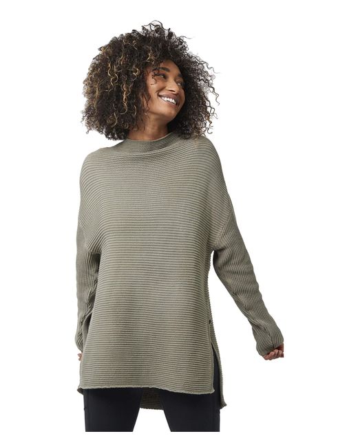 Pact Gray Organic Cotton Sweater Tunic