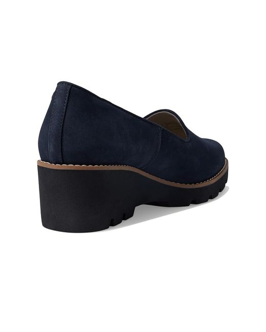 Vionic Blue Willa Wedge ( Suede) Shoes