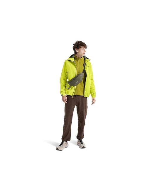 Arc'teryx Green Covert Cardigan Sweater, Polyester for men