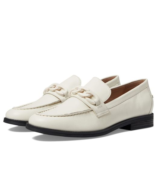 Cole Haan Stassi Chain Loafer in White | Lyst