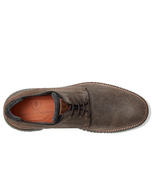 Martin Dingman Brown Countryaire Plain Toe Shoes 1, Leather for men
