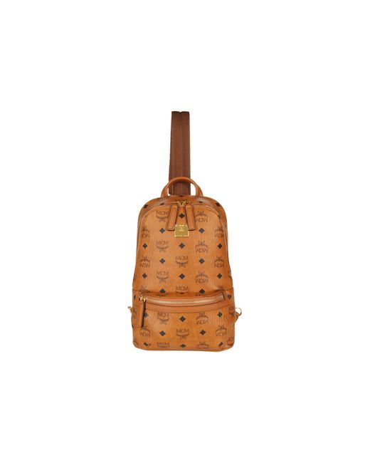 Mcm mini shop backpack sling