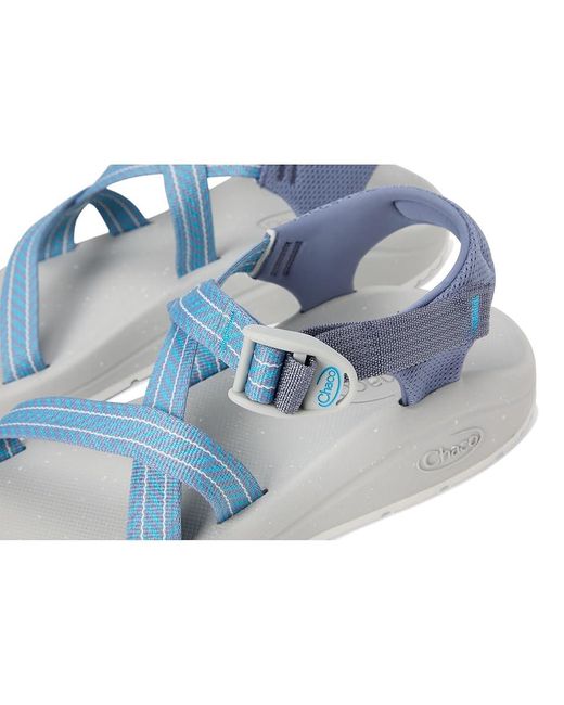 Chaco Blue Cushz Sandals 5 B