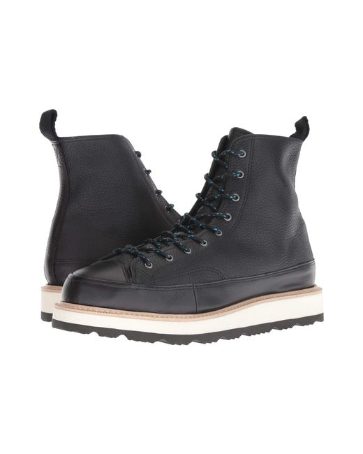 Converse Chuck Taylor Crafted Boot - Hi (black/light Fawn/black) Lace-up Boots for men