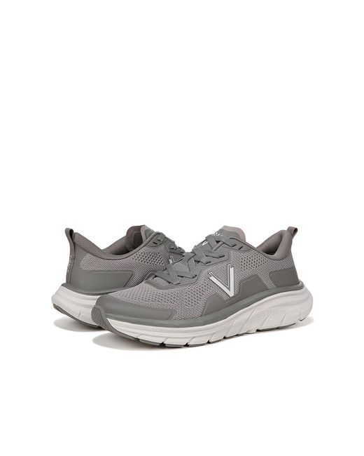 Vionic Gray Mwalk Max (Charcoal Knit) Shoes for men