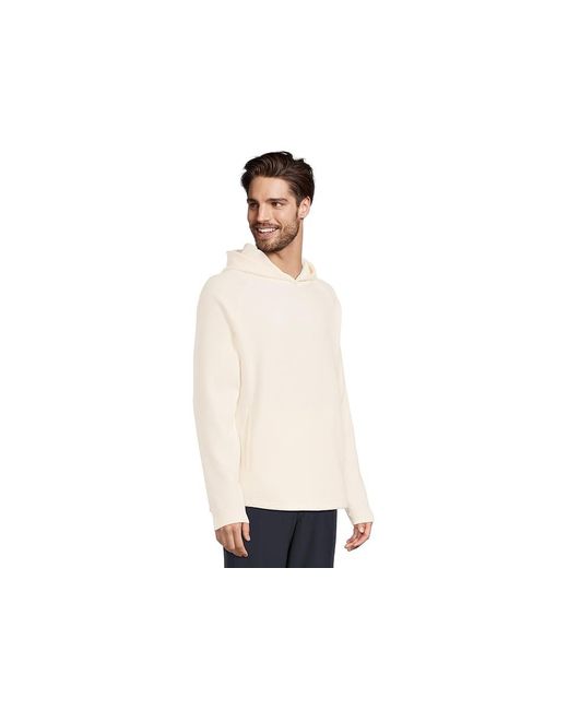 PUMA White Boulder 2.0 Hoodie Sweatshirt, Cotton/Elastane/Polyester for men