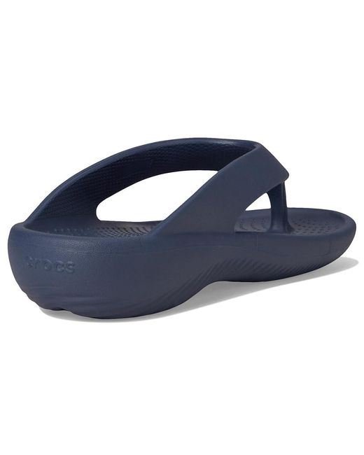 CROCSTM Blue Mellow Recovery Flip Flop Sandals For Literide Comfort Sandals, Synthetic
