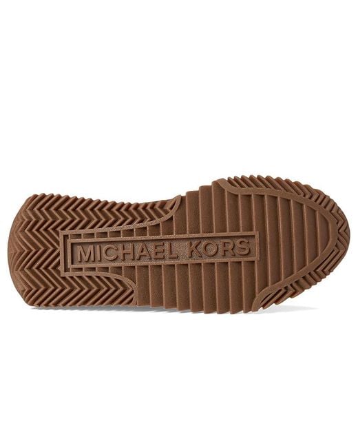 MICHAEL Michael Kors Black Rhodes Trainer Shoes, Leather