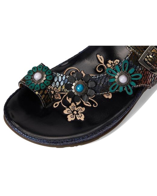 Spring Step Black Kindness Wedge Shoes, Leather