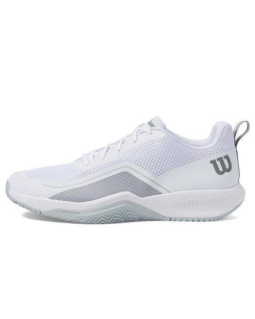 Wilson White Rush Pro Lite (/Pearl/Monument) Tennis Shoes for men