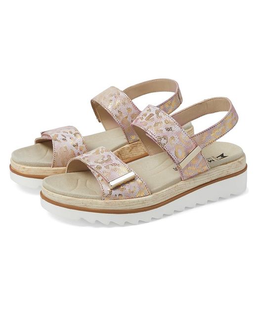 Mephisto Metallic Dominica (Nude Jaguar) Shoes