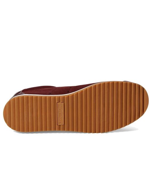 Steve Madden Red Mirage Shoes, Suede