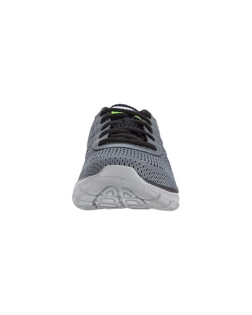 Skechers Gray Track Moulton Shoes Charcoal/ 7 D for men