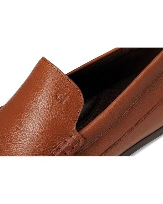 Cole Haan Brown Hill Grand Venetian Driving Loafers Slip On Shoes British Tan/Java/ 11 D for men