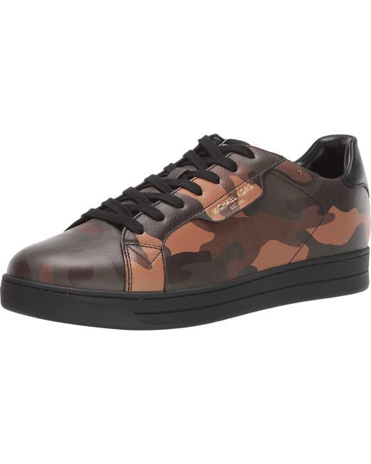 michael kors keating leather sneaker