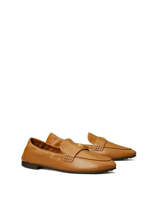 Tory Burch Brown Ballet Loafers
