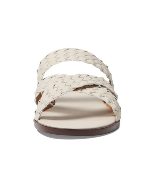 Madewell Black Trace X Band Sandals-woven Eco Oil Veg