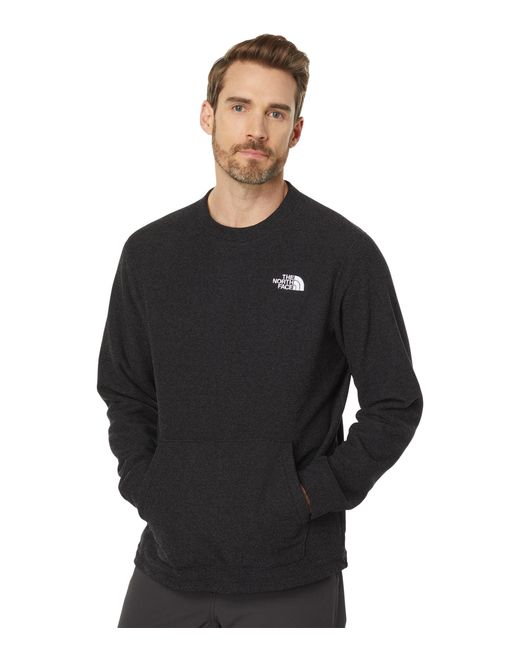 The North Face Textured Cap Rock Crew in Black for Men | Lyst