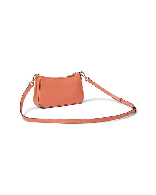 Kate Spade Pink Double Up Ombre Saffiano Leather Double -up Crossbody