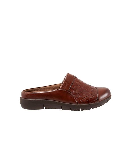 Softwalk® Brown San Marcos Ii (Rust) Flat Shoes