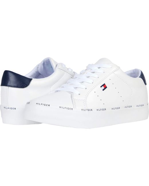 Tommy Hilfiger Synthetic Henissly in White/Navy (Blue) - Save 14% - Lyst