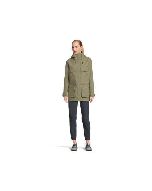 Helly Hansen Green Escape Utility Raincoat Jacket, Polyamide