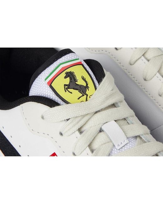 PUMA White Scuderia Ferrari Ca Match Shoes Shoes/Vapor/ 11.5 D for men