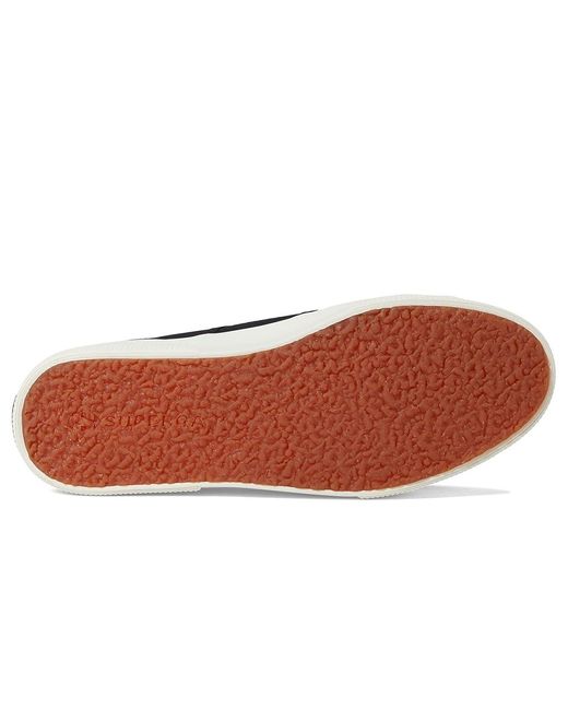 Superga Black 2740 Platform (/Full Avorio) Shoes