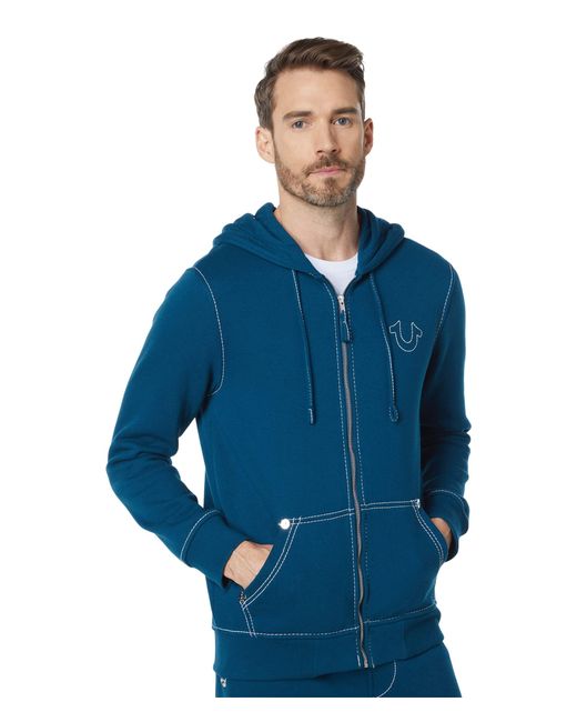 True religion big t stitch clearance hoodie
