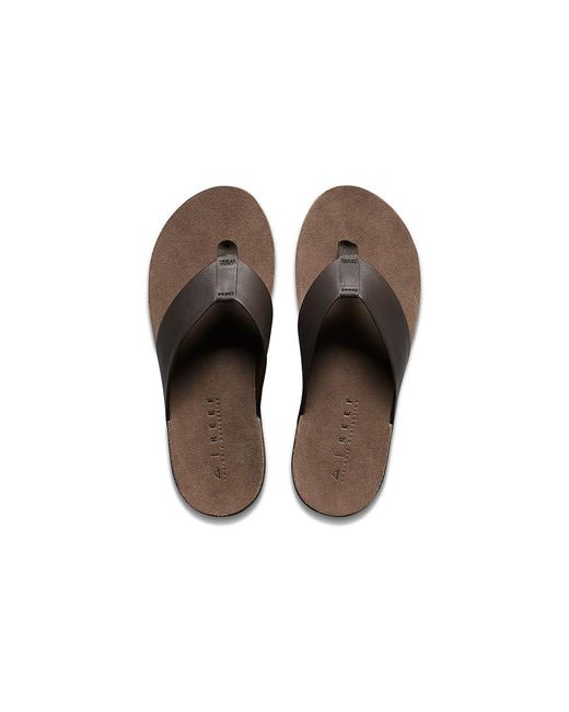 Reef Black Ojai ( Leather) Shoes for men