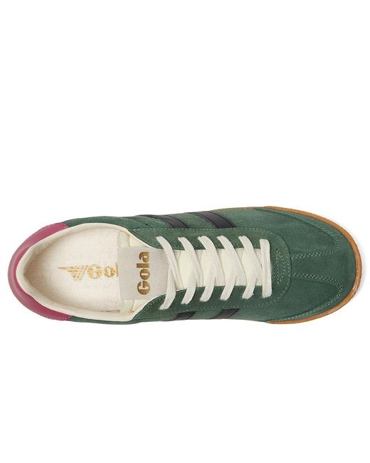 Gola Multicolor Elan Shoes Evergreen//Fuchsia 6 B