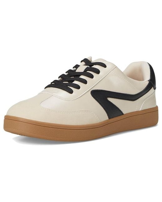 Dolce Vita White Valentina Shoes 2, Leather/Rubber