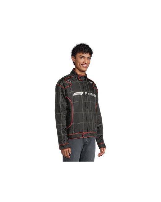 PUMA Black Formula 1 Lifestyle Racing Jacket Jacket Polyester for men