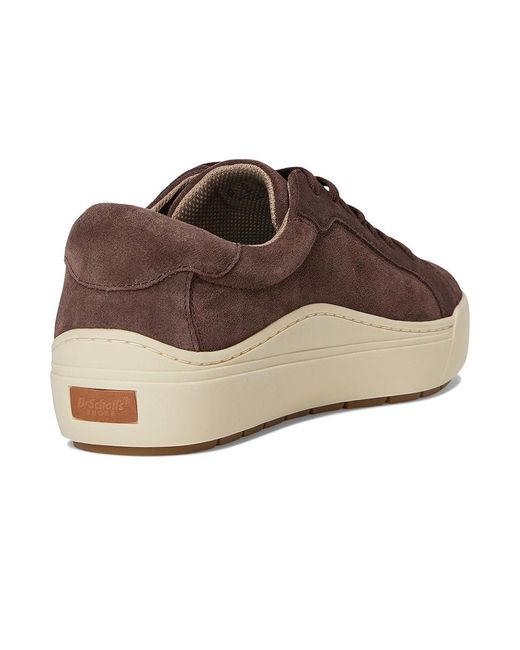 Dr. Scholls Brown Take Time Lace-Up Shoes Shoes, Leather