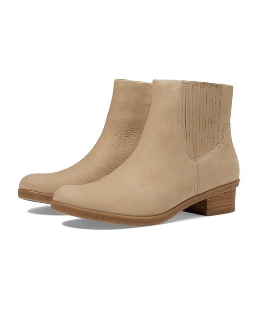Dansko Brown Daisie (Sand Waterproof Nubuck) Flat Shoes