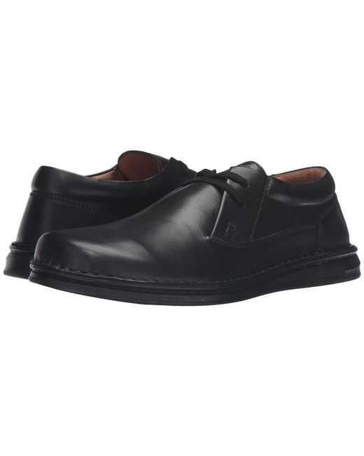 Birkenstock Multicolor Memphis (black Leather) Men's Lace Up Casual Shoes for men