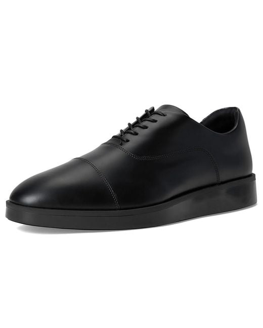 Wolf & Shepherd Black Closer Oxford Shoes 9.5 D for men
