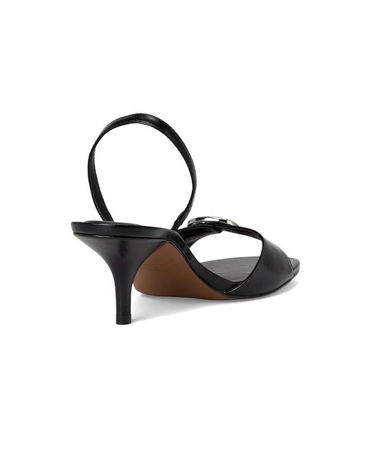 Steve Madden Black Henrietta Sandals