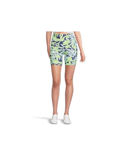 Lilly Pulitzer Black Weekender High Rise Bike Jumpsuit & Rompers One Piece, Nylon/Spandex